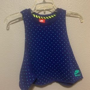 Nike athletic crop top